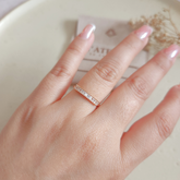 Anillo Cinta - Colección Acero